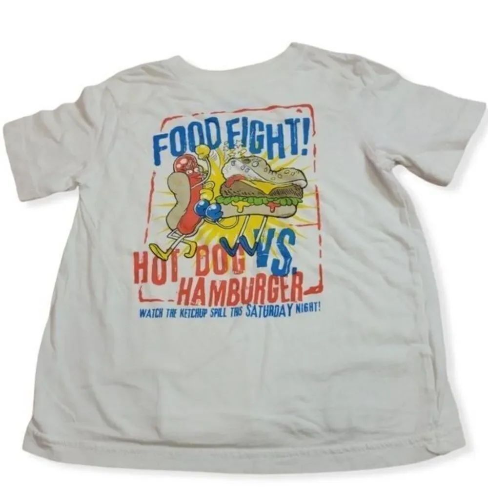 Children's Place Food Fight shirt XS4